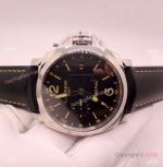 Swiss Grade Panerai Luminor 1950 GMT Black Dial 44mm Watch P9003 Movement